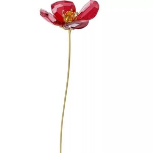 Swarovski Garden Tales Red Poppy In Box